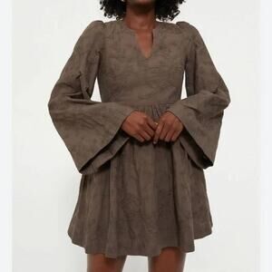 Tuckernuck Brown Mini Dress